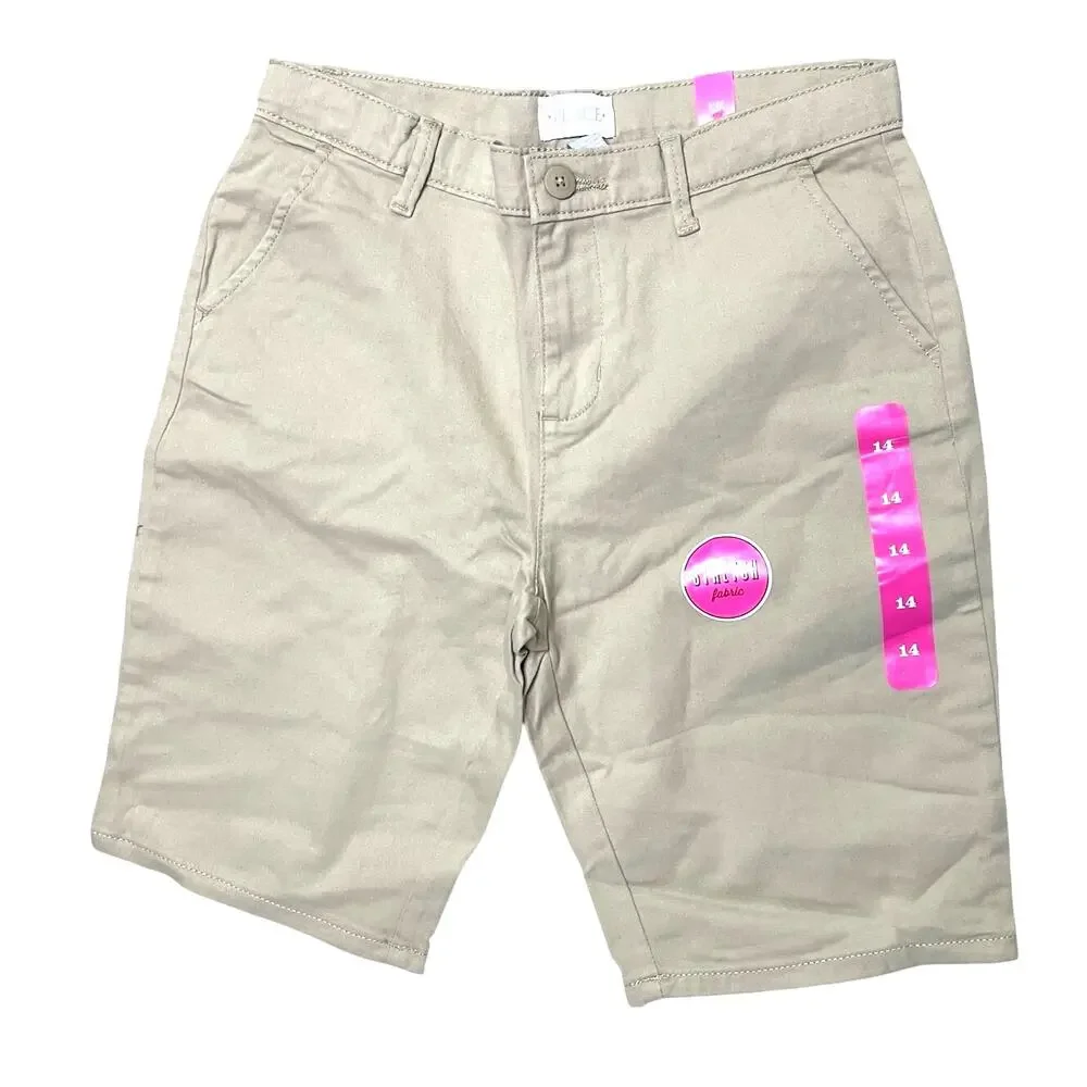 The Children's Place Girl's Stretch Chino Shorts 14